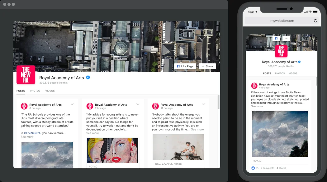 Flexible widget for any use case